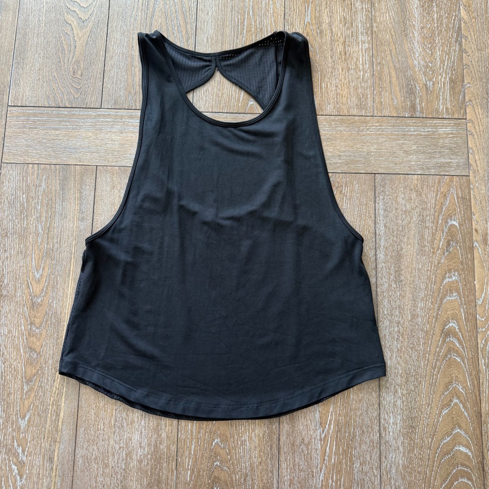 EUC BuffBunny Oversized Black Muscle Tee XS